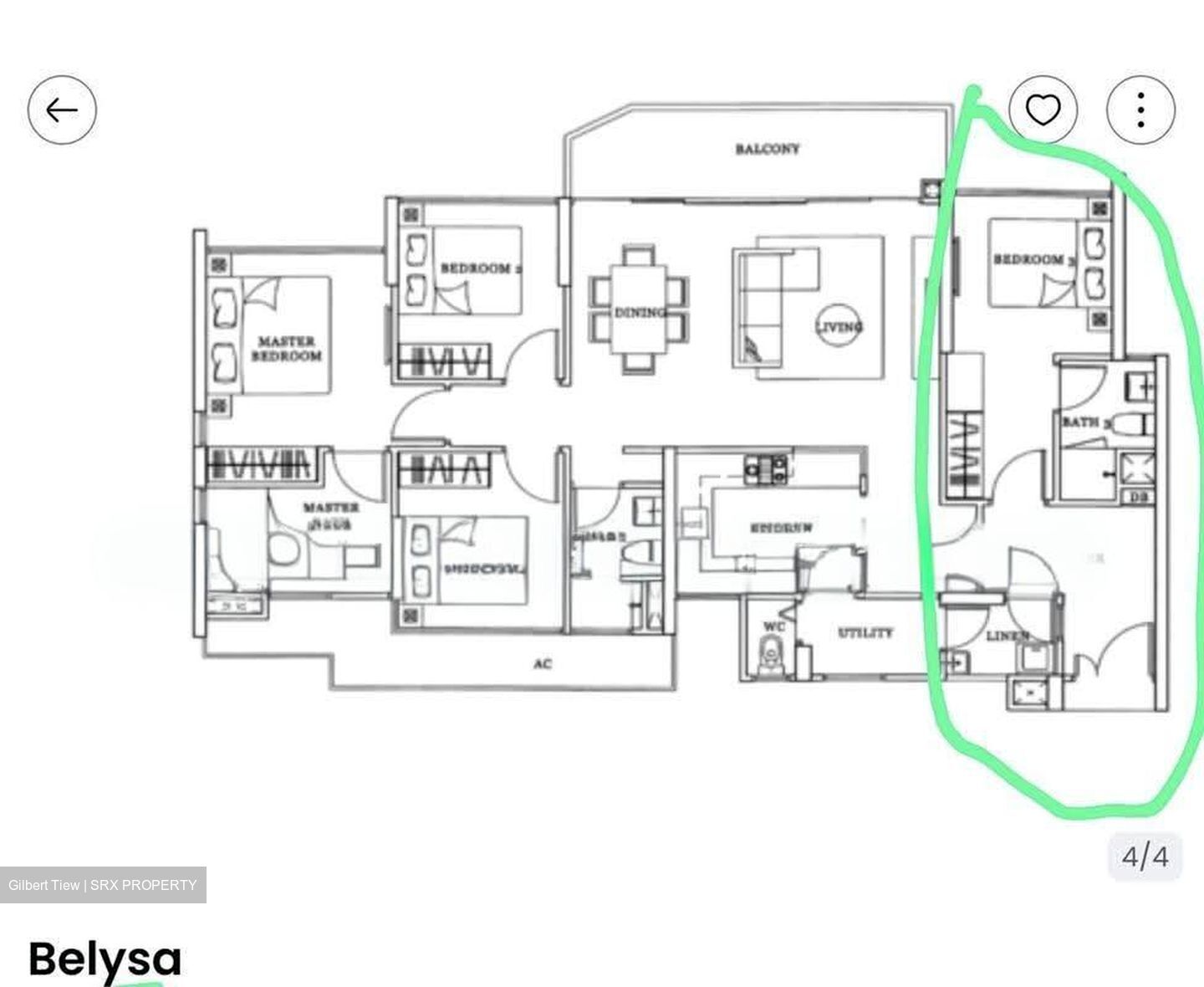 Belysa (D18), Condominium #611240711